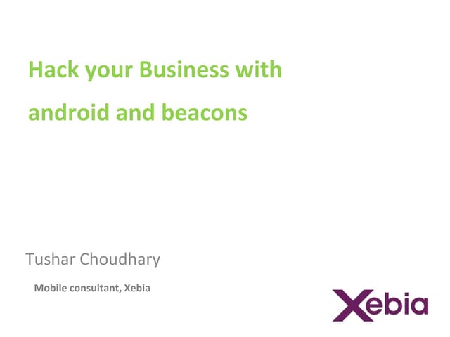 Android & Beacons 