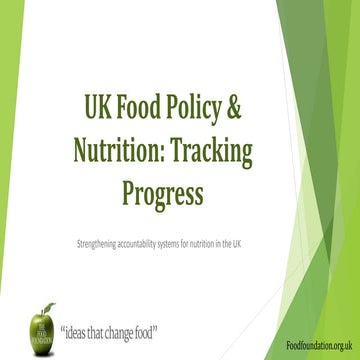 How does the UK compare with other high income countries on key nutrition ind...