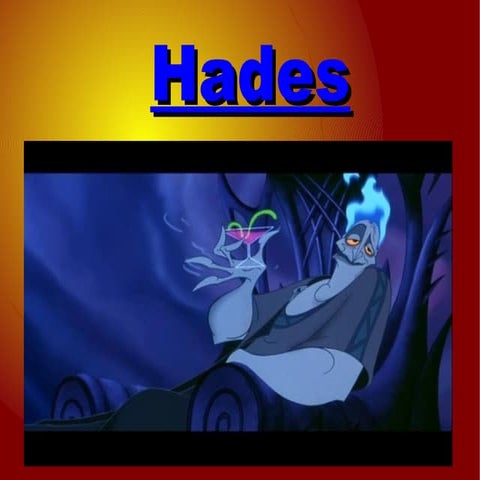 Presentaciones Mitológicas: Hades
