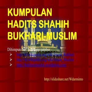 Kumpulan Hadits Shahih Bukhari Muslim