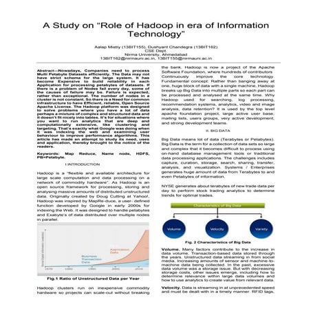 Hadoop(Term Paper)