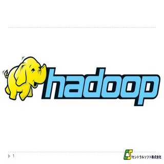 今さら聞けないHadoop セントラルソフト株式会社(20120119)