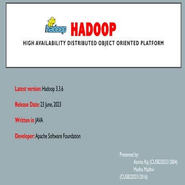Hadoop and It_s Components_PPT      .pptx