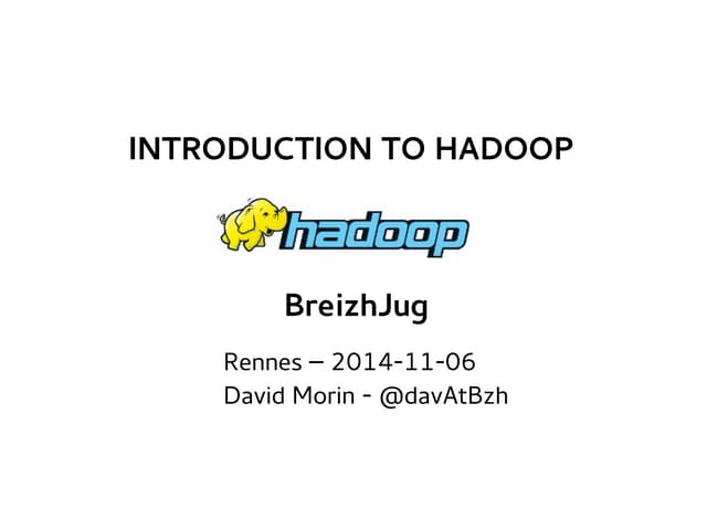 Hadoop breizhjug
