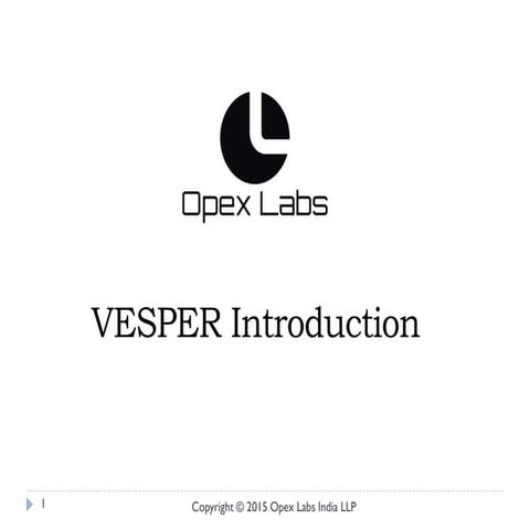 Hadoop cluster using_vesper