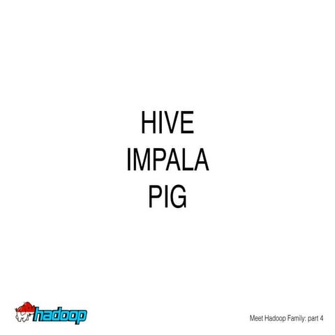 Meet Hadoop Family: part 4