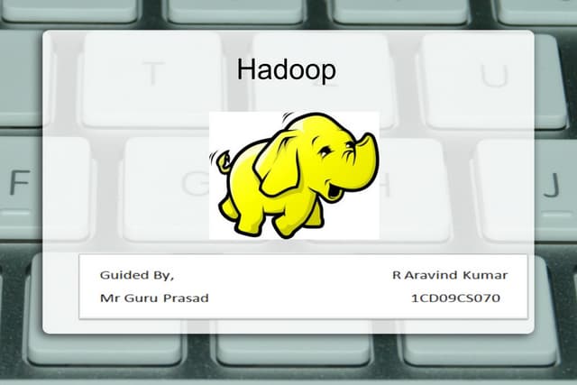 Hadoop hive presentation