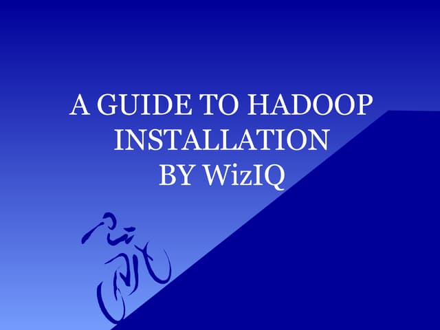 Hadoop Installation PPT hadoop-installation-ppt