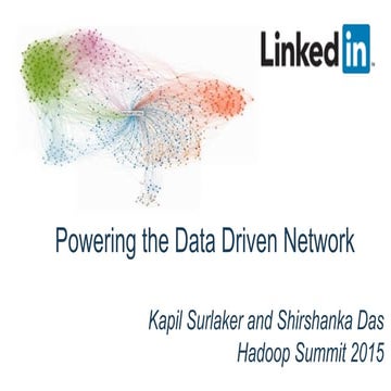 Bigger Faster Easier: LinkedIn Hadoop Summit 2015