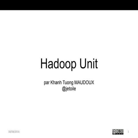 Hadoop unit