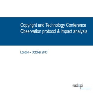 Copyright and Technology Conference...