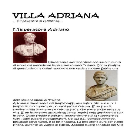 Hadrian's mansion by monica d. 