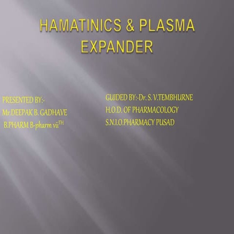 Haematinics