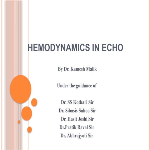 Haemodynamics in 2d echocardiography.pptx