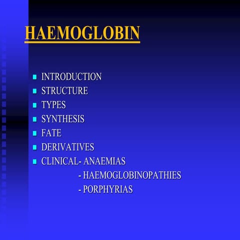 Haemoglobin