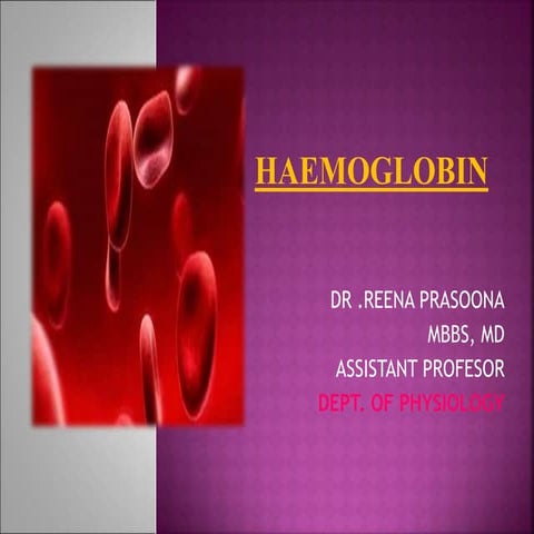 hemoglobin and its functions,forms,structure