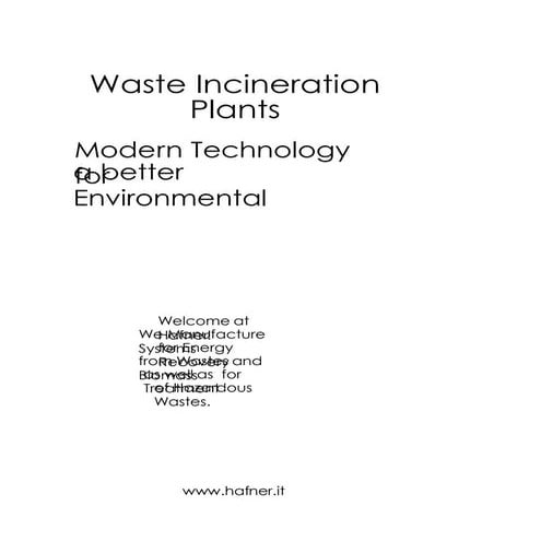 Hafner Waste Incineration Plant 1