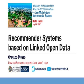Recommender Systems based on Linked Open Data