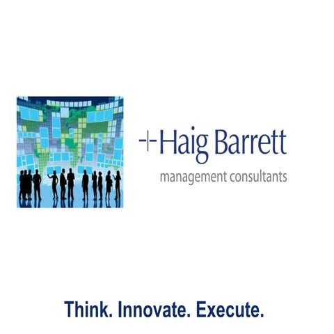 Haig Barrett Overview Sustainovation Group