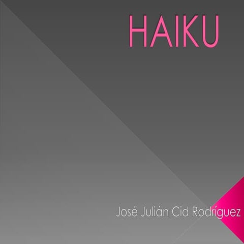 Haiku  jose