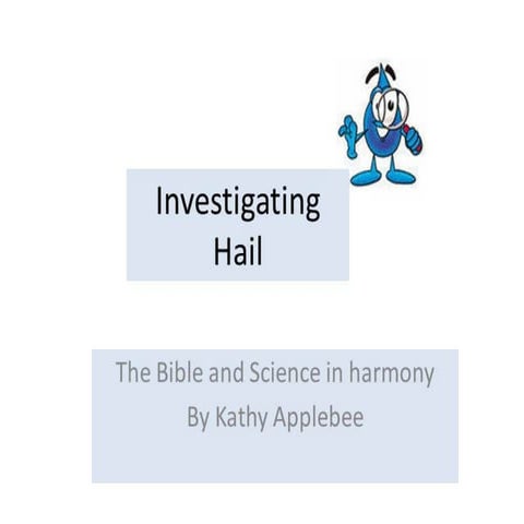 Hail storms - elementary level