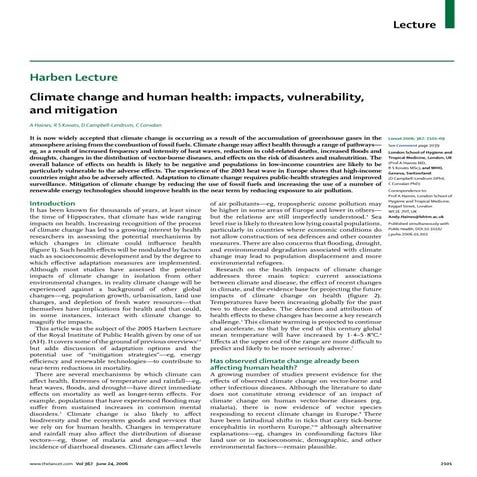 Haines, kovats.2006.climate change and human health.
