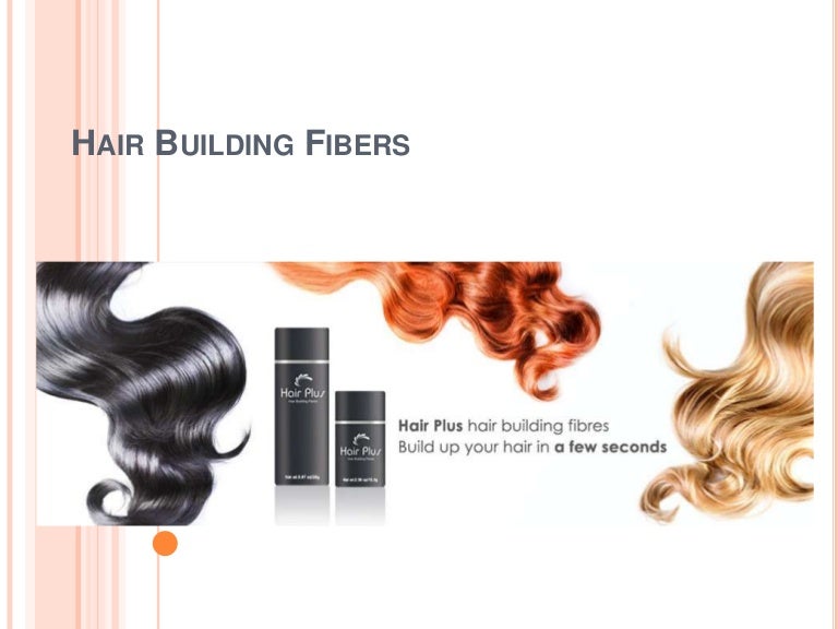Hair building fibers