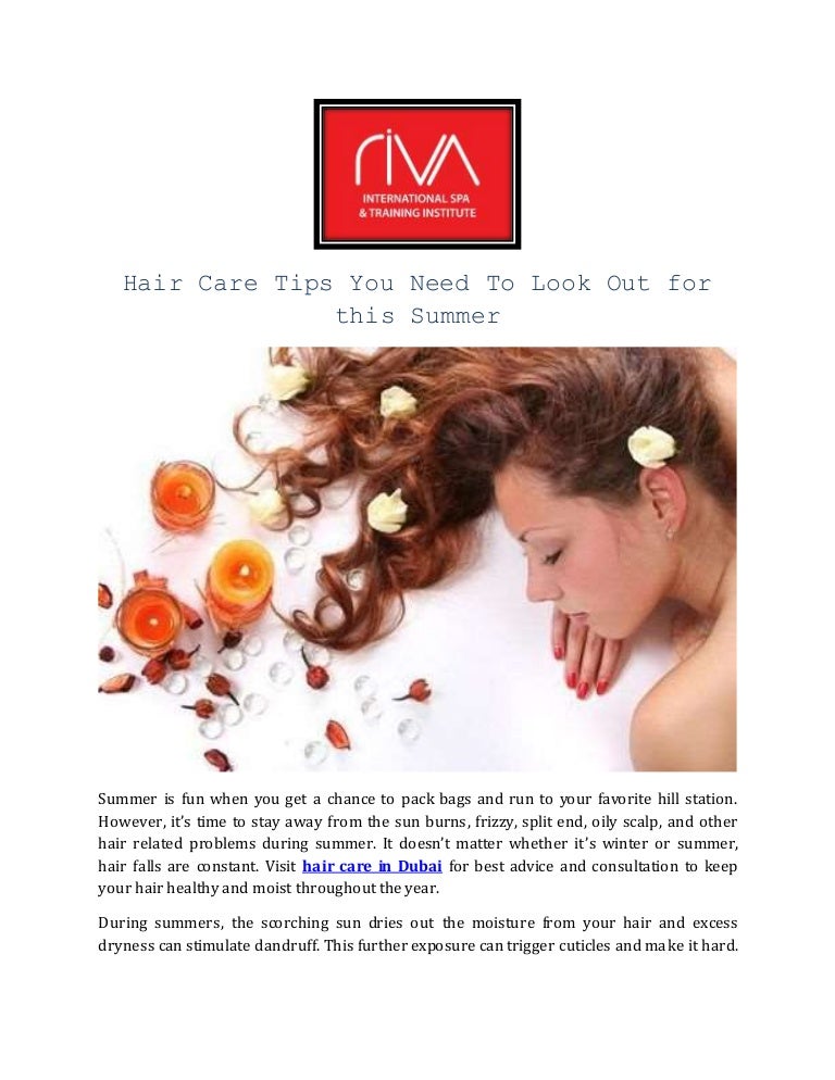Hair Care Tips You Need To Look Out For This Summer