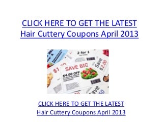 Hair Cuttery Coupons April 2013 - Printable Hair Cuttery Coupons April 2013