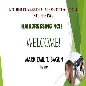 HAIR DRESSING POWER POINT training to conduct.pptx
