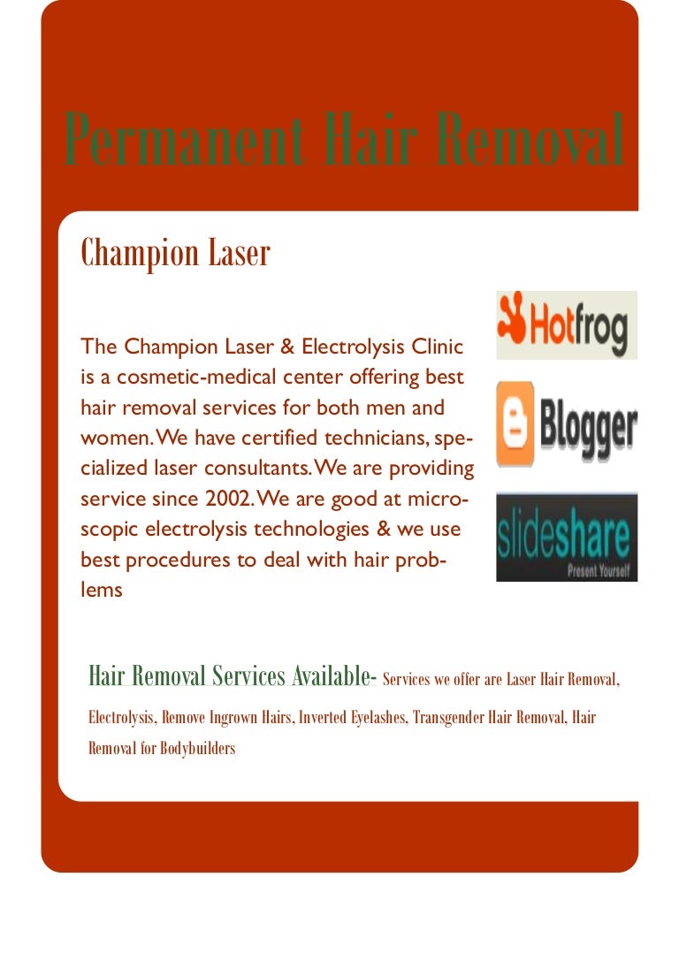 Permanent Hair Removal Treatment