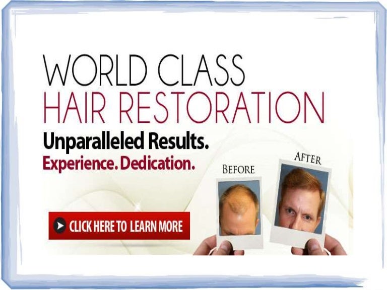 Hair Restoration Clinic Hair Restoration Clinic