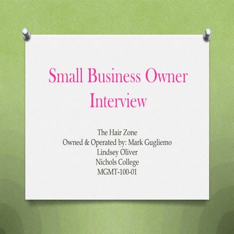 Barber shop business plan example | PDF