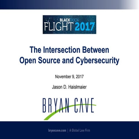 The Intersection Between Open Source and Cybersecurity