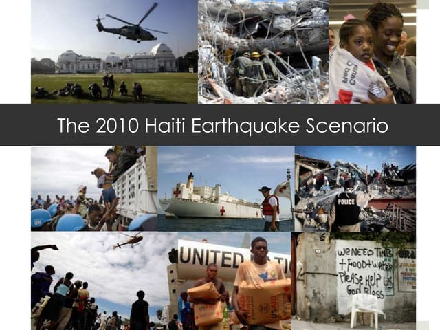 Haiti Earthquake HADR Scenario