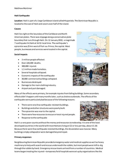 Christchurch Earthquake Case Study Pdf