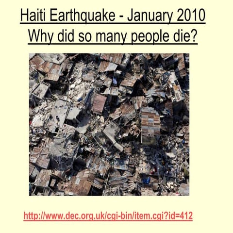 Haiti earthquake yr7