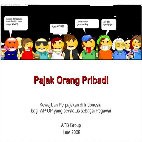 Hak dan Kewajiban WP Pribadi - Karyawan