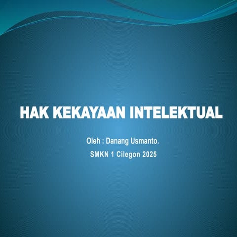 HAKI (Hak Atas Kekayaan Intelektual).pptx
