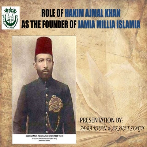 Hakim Ajmal khan ^^. | PPT