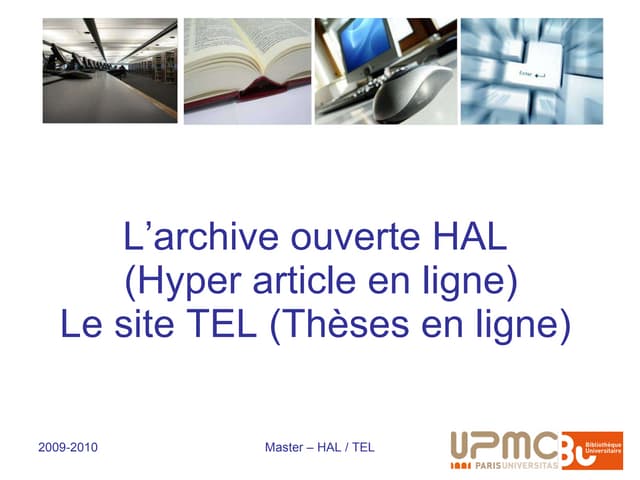Archives ouvertes et thèses en lign...