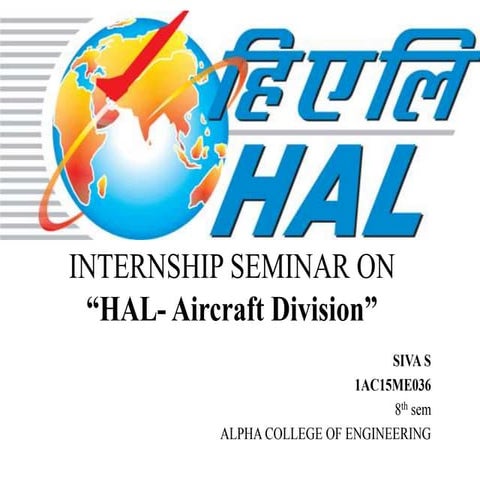 HAL Aircraft Division Bangalore