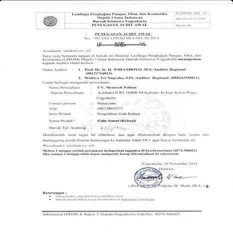Sertificate Halal | PDF