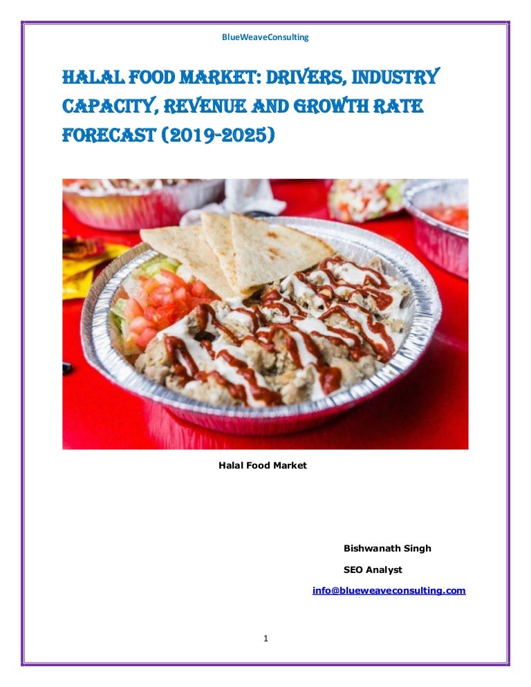 Halal Food Market Drivers, Industry Capacity, Revenue and Growth Rat…