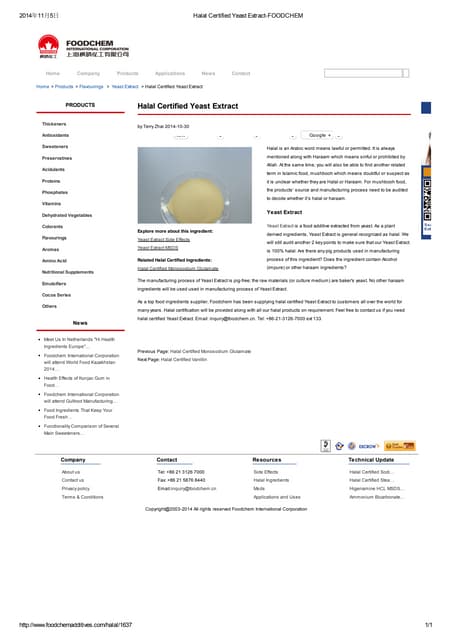 Halal Certified Yeast Extract PDF halal-certified-yeast-extract-pdf