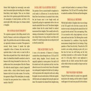 Halal slaughter controversy