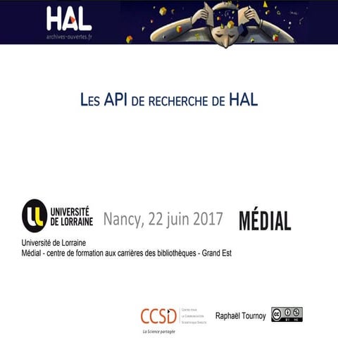 Les API de recherche de HAL