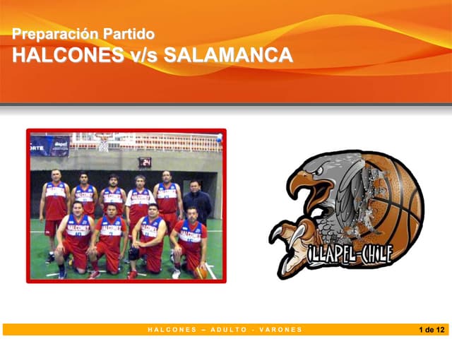 Halcones  Preparación 2do. Partido ...