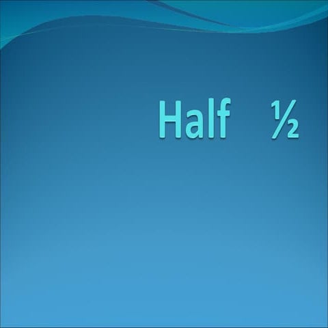 Half Fractions | PPT