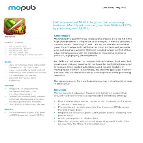 Halfbrick case study